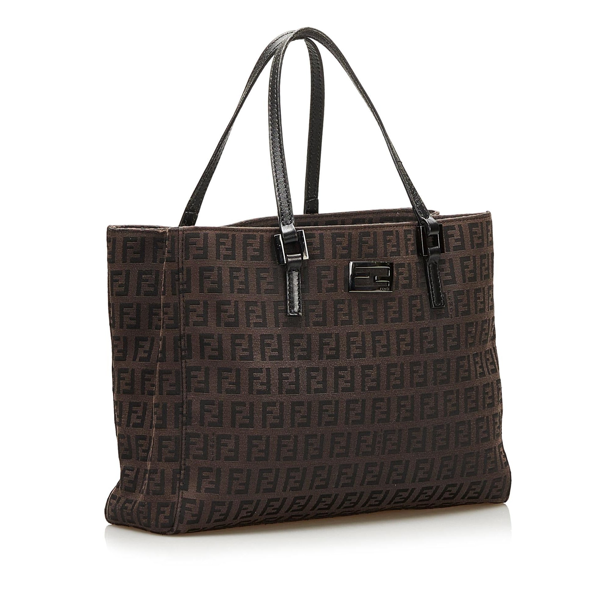 Fendi Zucchino Tote Shg Tote Bag Tote Shg 35283