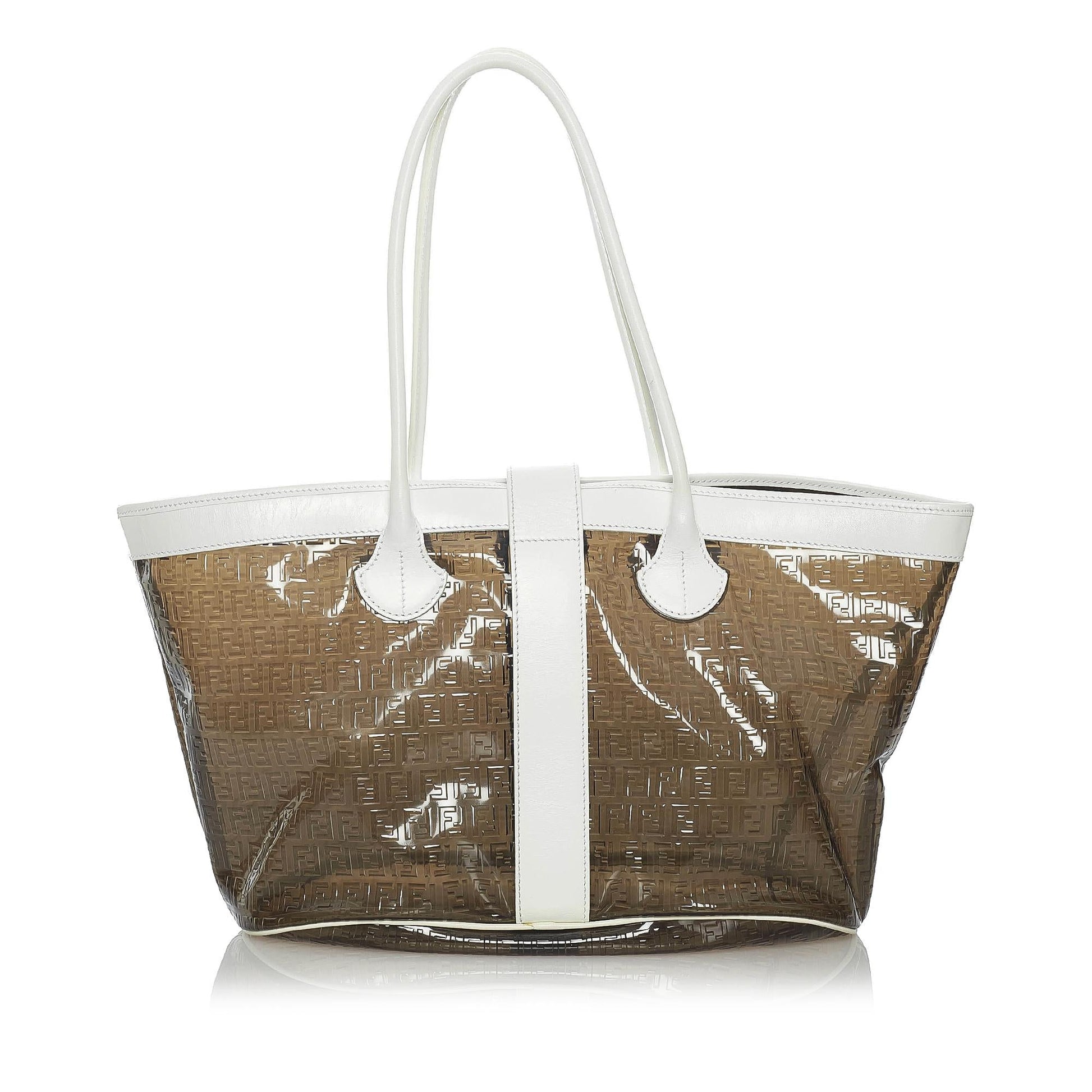 Fendi Zucchino Vinyl Shoulder Bag Shg