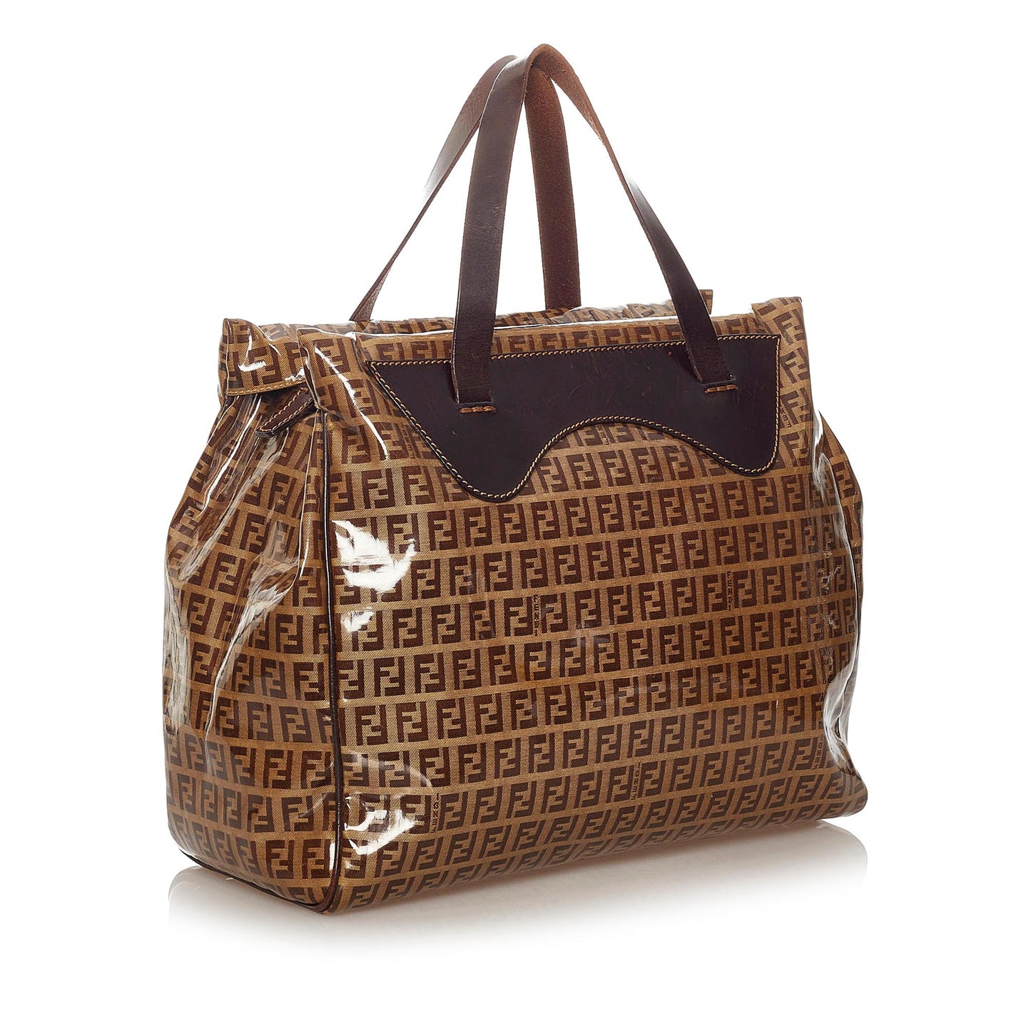 Fendi Zucchino Vinyl Tote Bag Shg