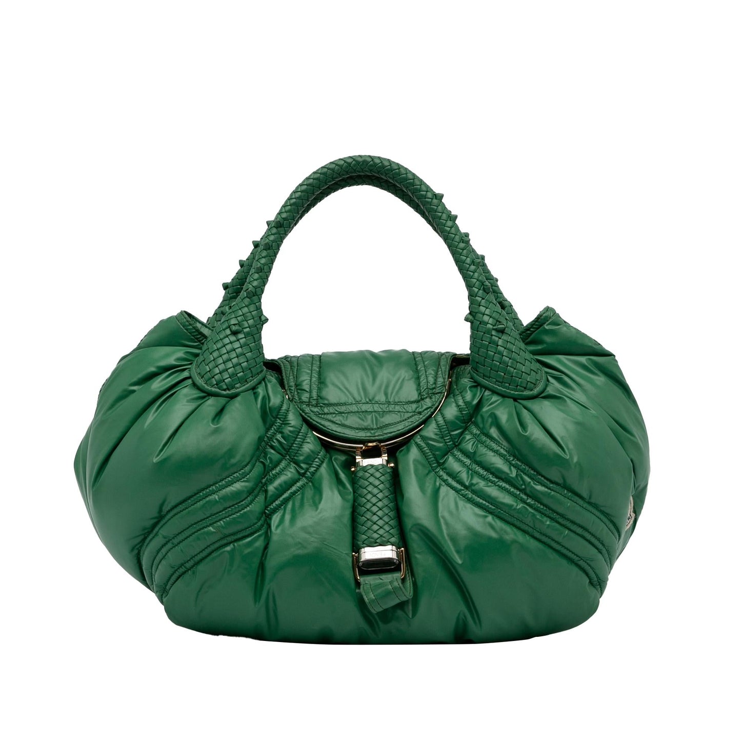 Fendi Moncler Puffer Spy Handbag Shg Satchel Bag