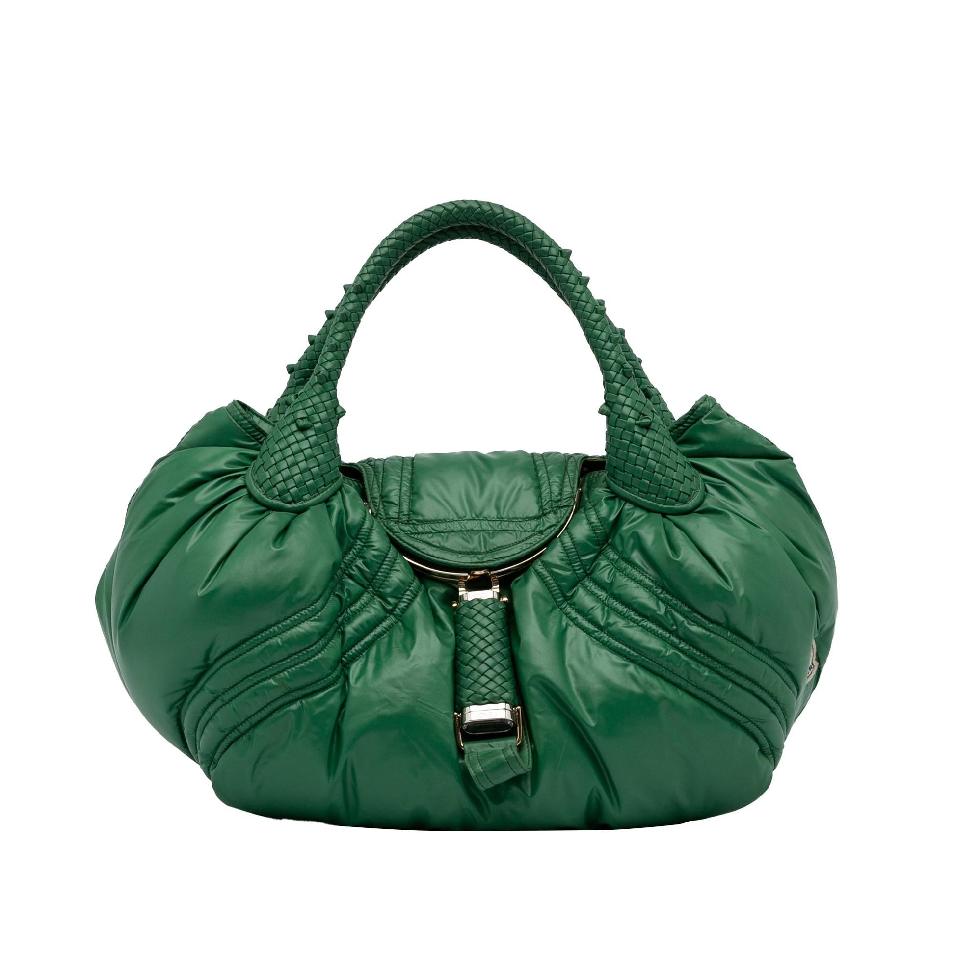 Fendi Moncler Puffer Spy Handbag Shg Satchel Bag