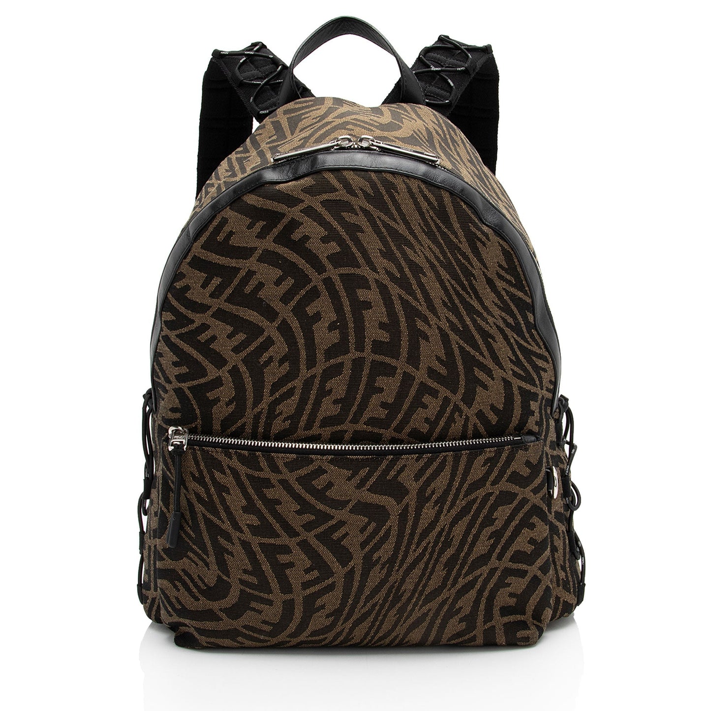 Fendi Sara Coleman Ff Vertigo Backpack Canvas Shoulder Bag