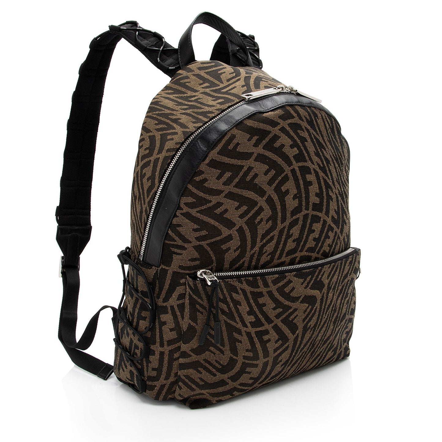 Fendi Sara Coleman Ff Vertigo Backpack Canvas Shoulder Bag