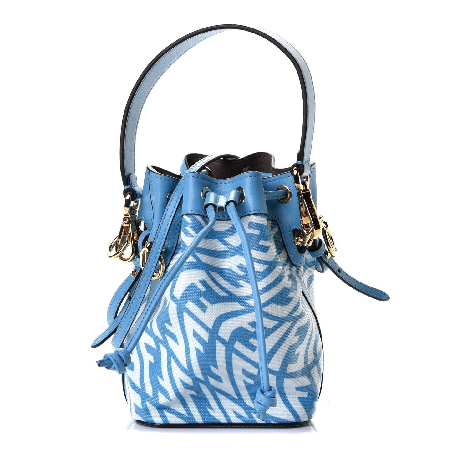 Fendi Mon Tresor Ff Vertigo Bag Mini Bucket Bucket Bag
