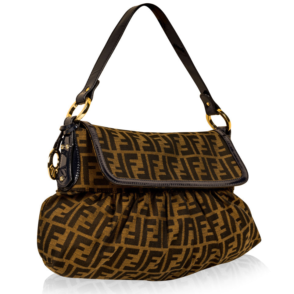 Fendi Zucca Hobo Bag Shoulder Bag
