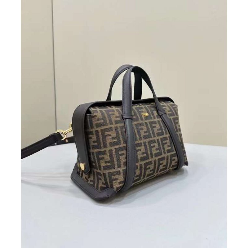 Fendi Boston Hand Bag Travel Bag Hand Bag Bg02990