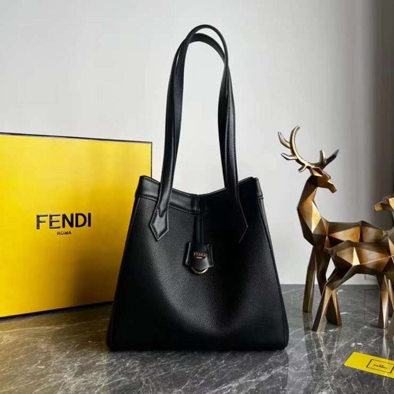 Fendi Classic Folding Bag Leather Travel Bag