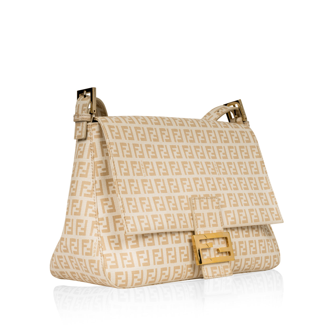 Fendi Mama Baguette Zucca Tote Bag Shoulder Bag