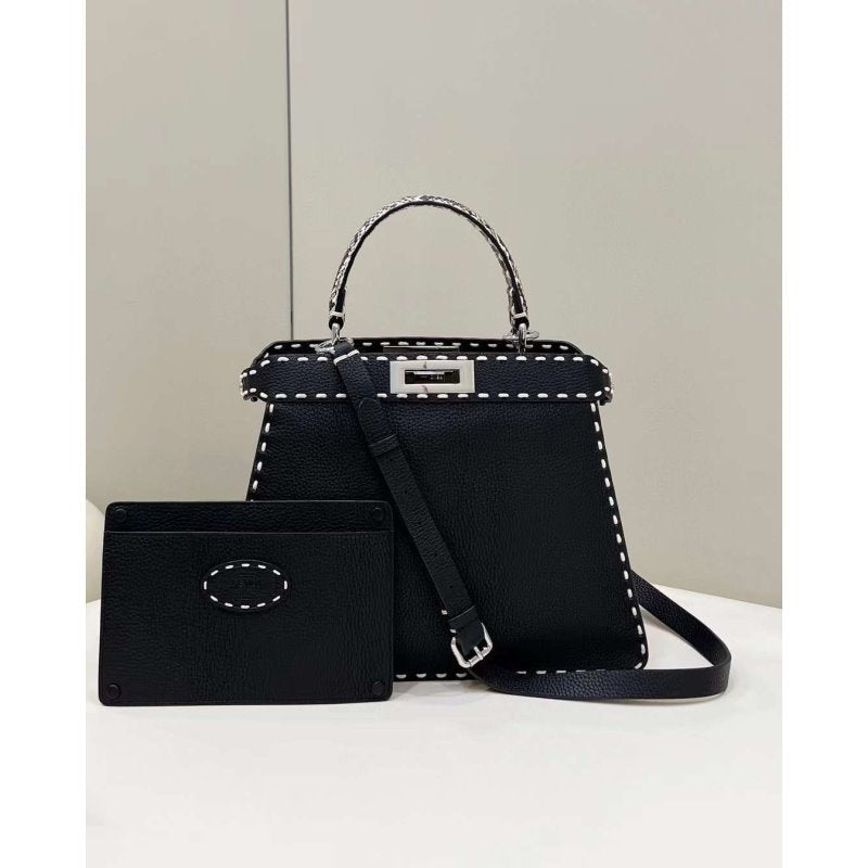 Fendi Peekaboo Hand Bag Travel Bag Hand Bag Bg02079