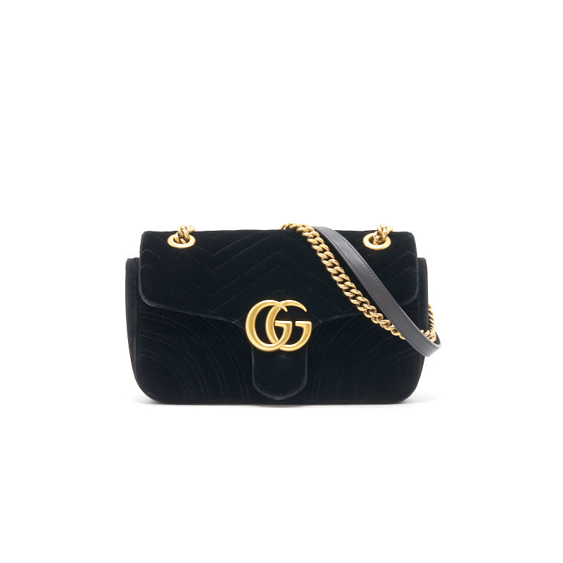 Gucci Velvet Marmont Bag Small Travel Bag