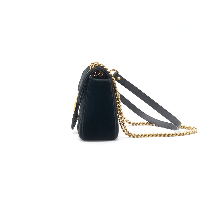 Gucci Velvet Marmont Bag Small Travel Bag