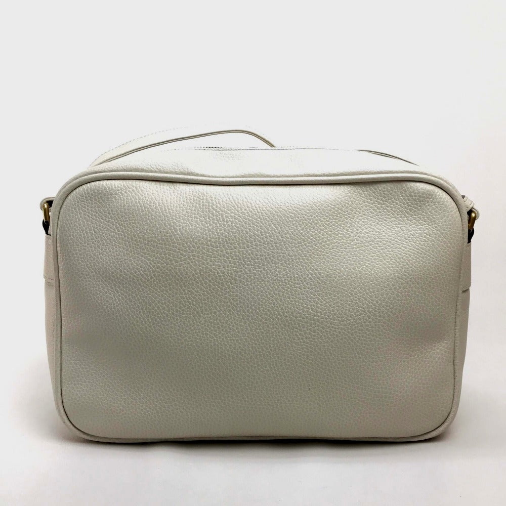 Gucci print Leather White Logo Shoulder Bag