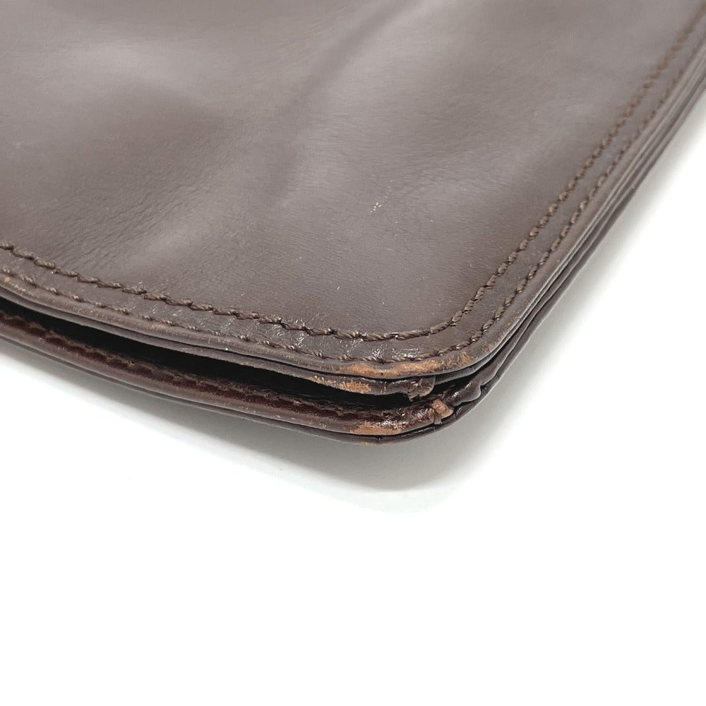 Chanel lambskin logo Sacosh Brown Shoulder Bag