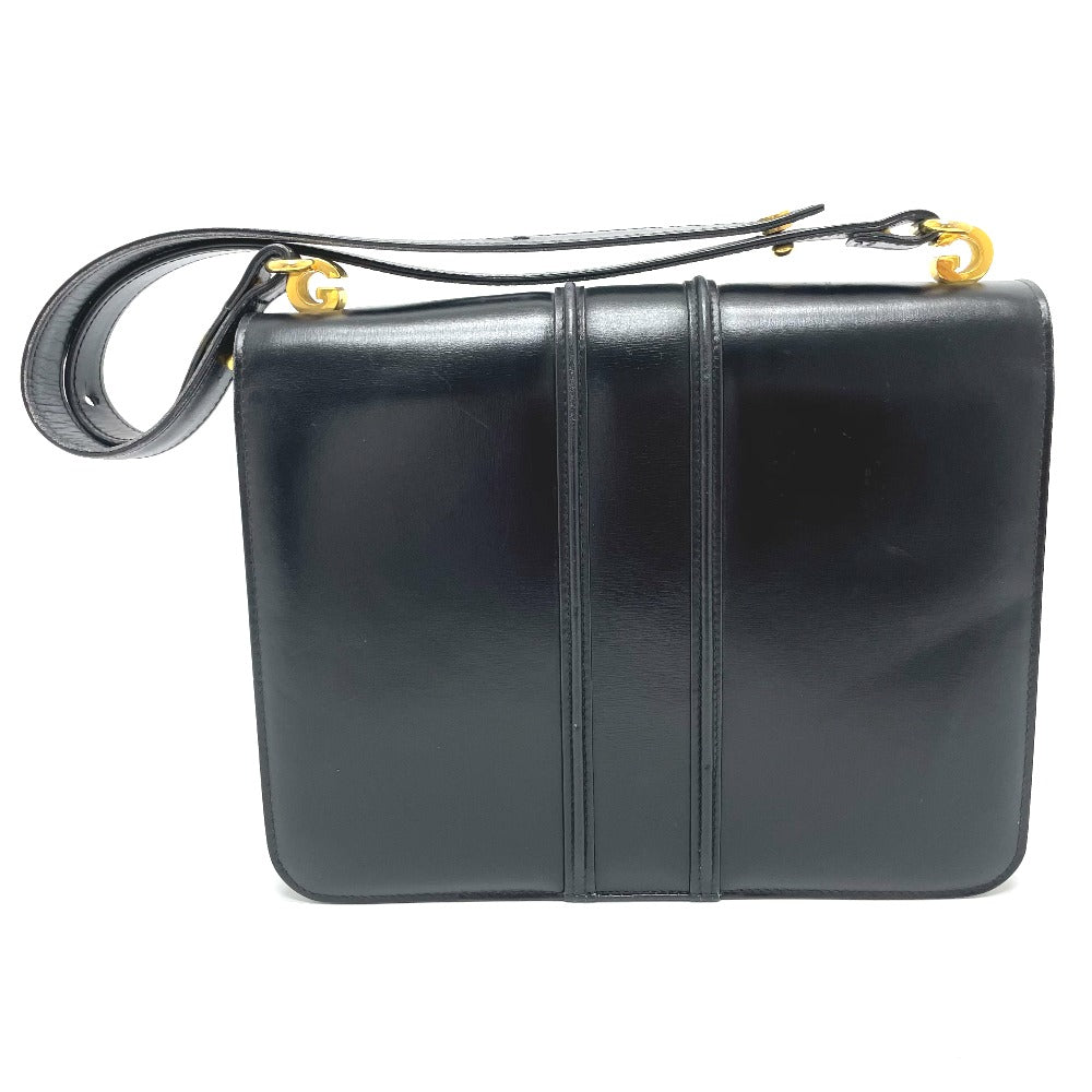 Gucci GGMetal Old Leather Black Shoulder Bag