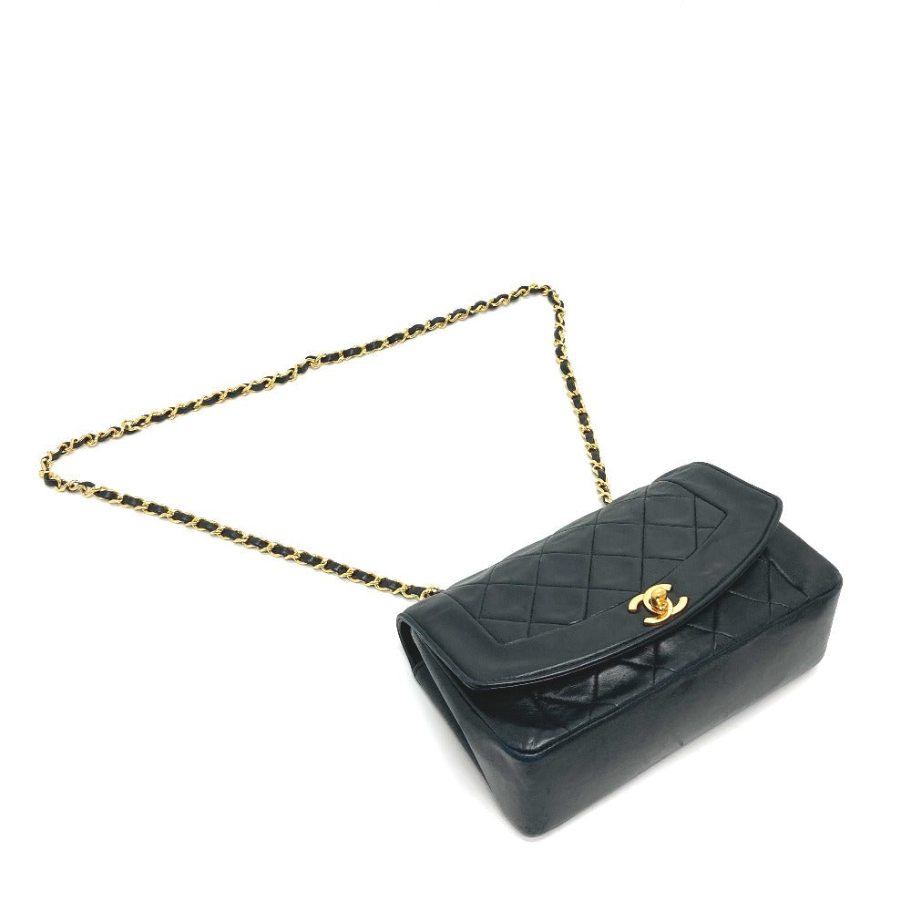 Chanel lambskin CCCOCO Mark Diana 22 Black Shoulder Bag