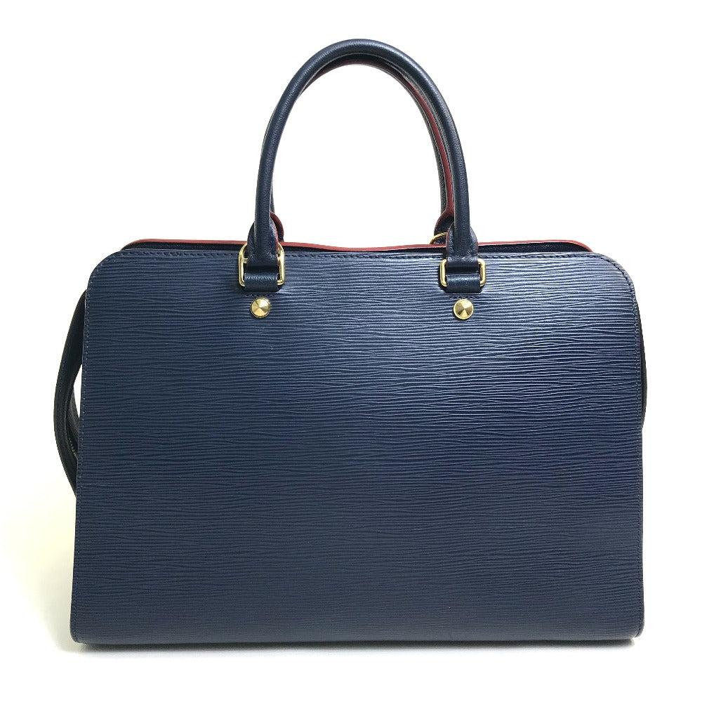 Louis Vuitton M54150 Epi x Epi Vaneau Leather Red Navy Handbag