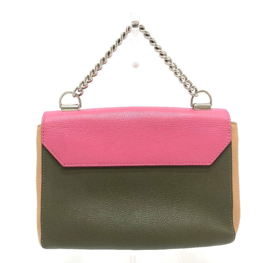 Louis Vuitton M54103 x Tricolor Rock Leather Beige Pink Khaki Shoulder Bag