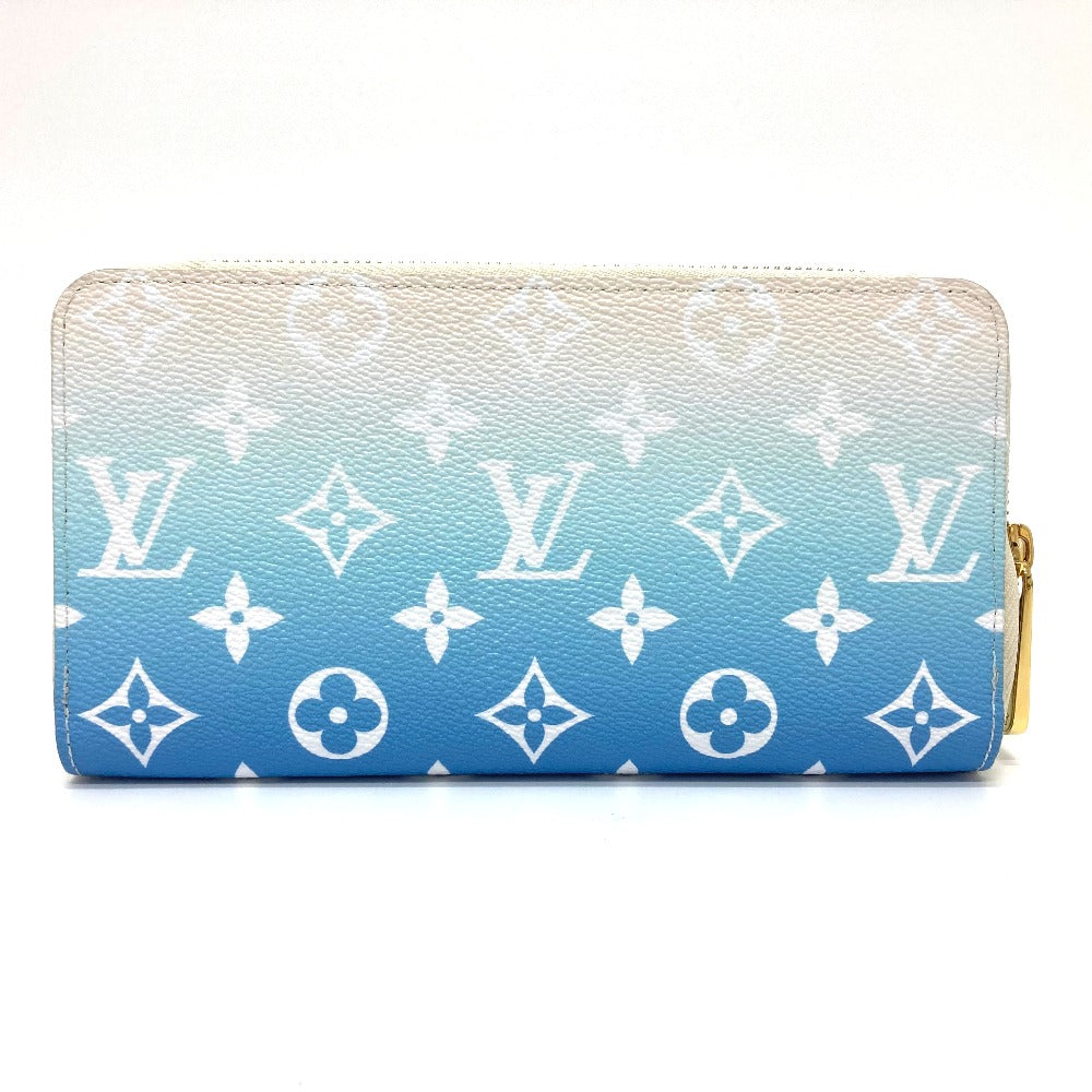 Louis Vuitton Long Purse M80360 Giant By Monogram Canvas Blue Wallet Case