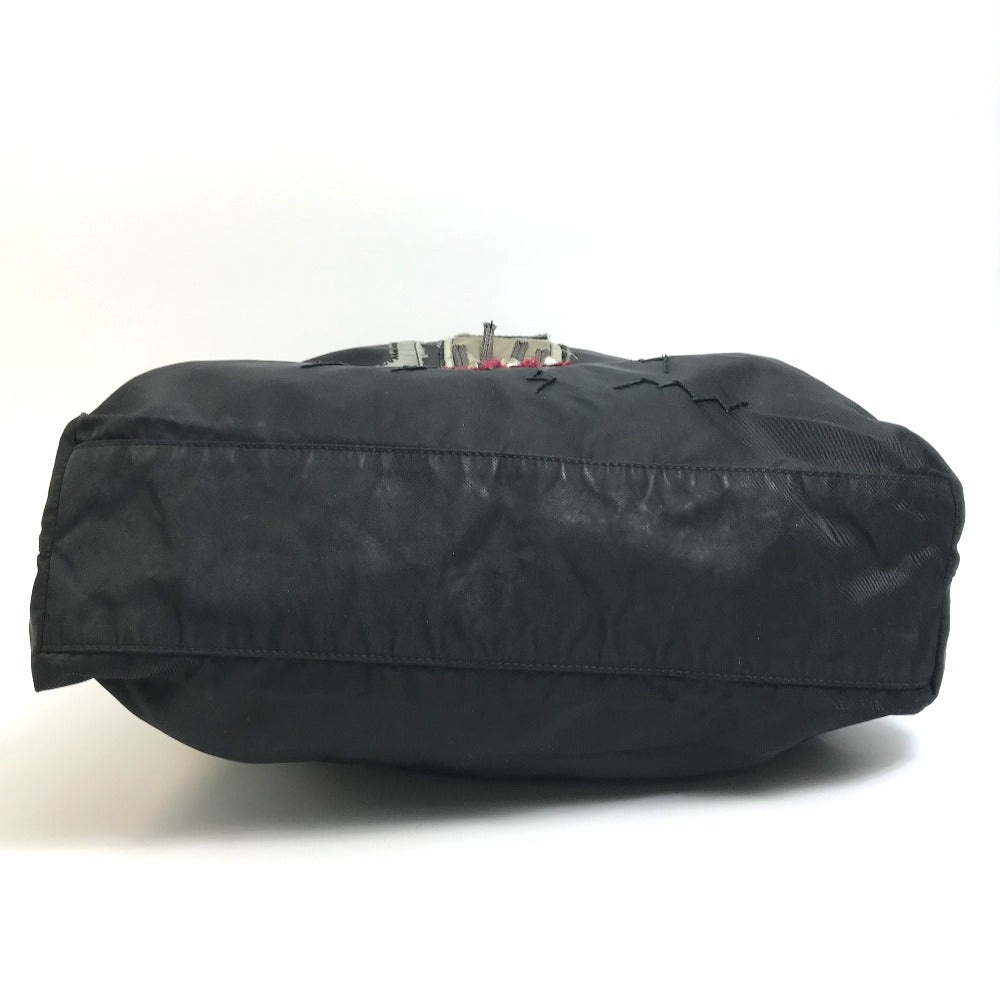 Tote Bag Rocket Nylon Black
