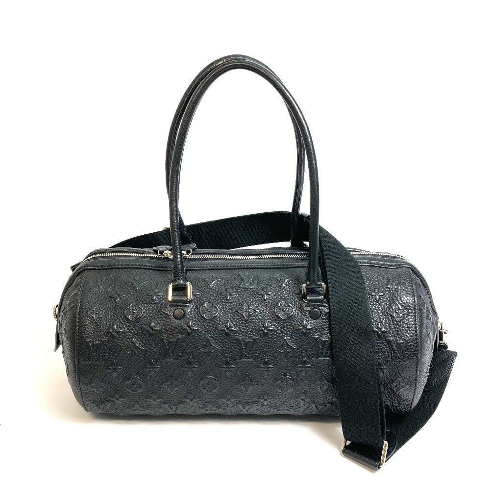 Louis Vuitton M40737 Revelation Neo Papillon Monogram Leather Black Shoulder Bag