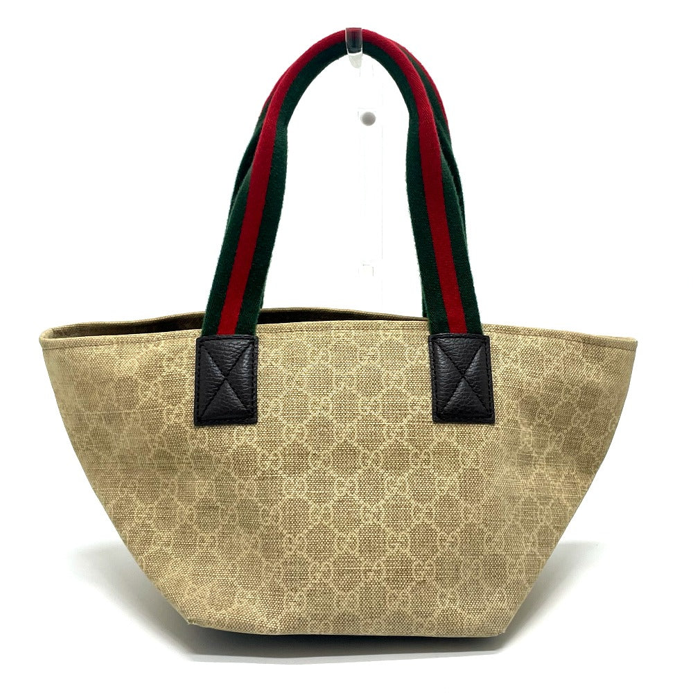 Gucci GG Sherry line Canvas Beige Tote Bag