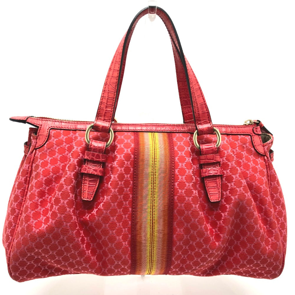 Type Macadam Women Leather Canvas Travel Bag
