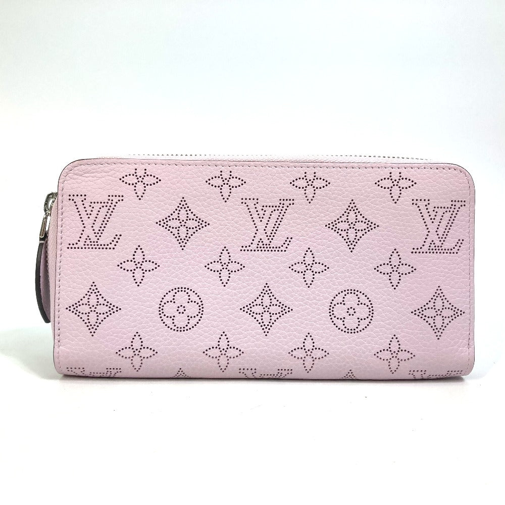 Louis Vuitton Long Purse M81426 mahina purple Monogram Leather Wallet Case