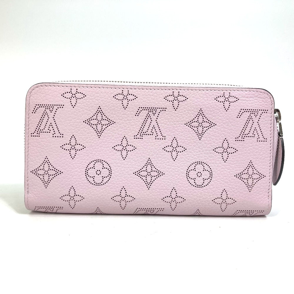 Louis Vuitton Long Purse M81426 mahina purple Monogram Leather Wallet Case