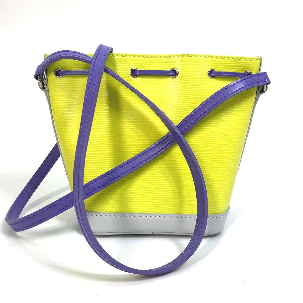 Louis Vuitton M42501 Epi yellow Epi Nanonoe Leather Mini Shoulder Bag