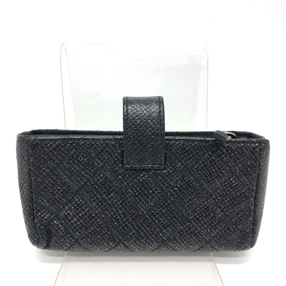 Chanel CC COCO Mark Matrasse Black Leather Handbag