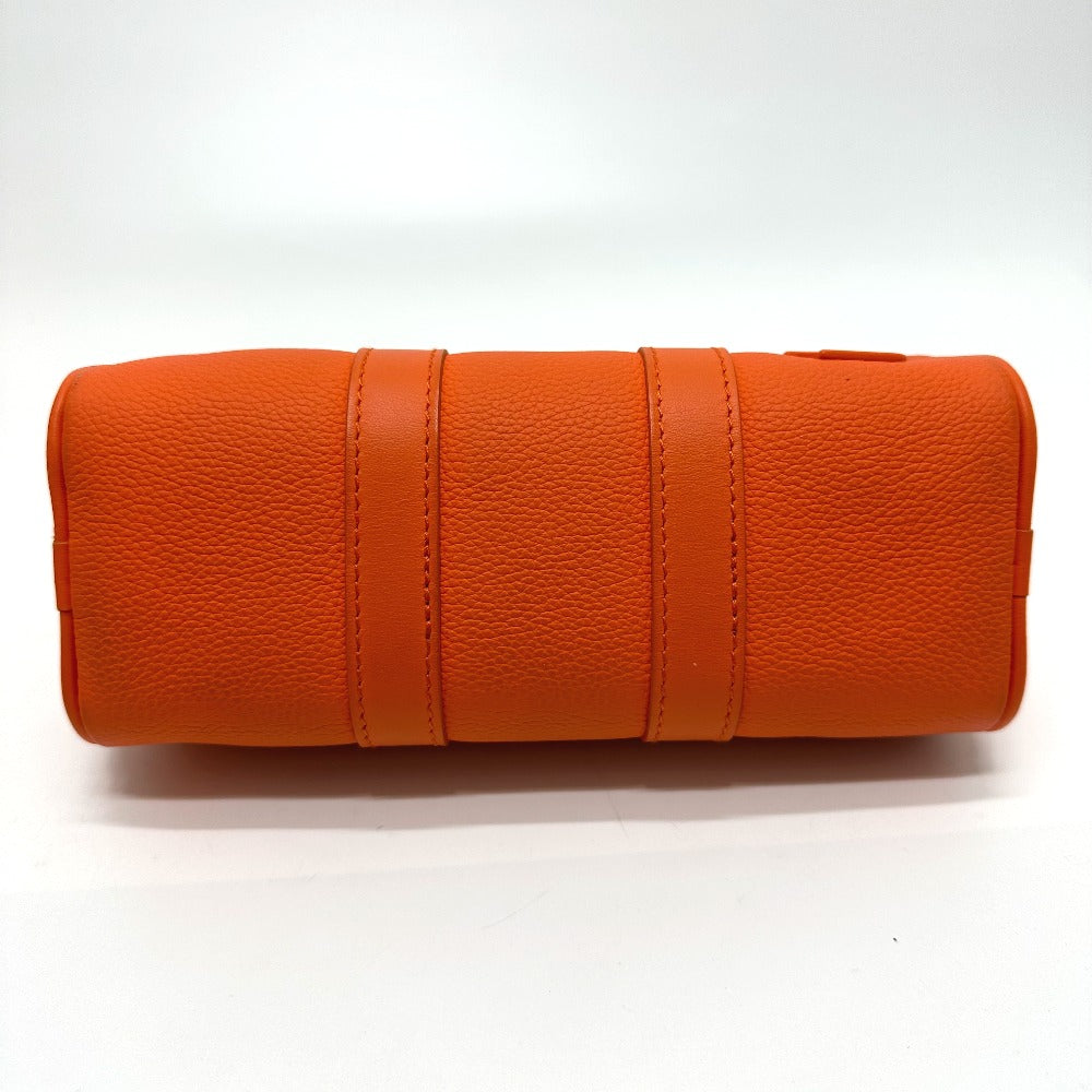 Louis Vuitton M81004 Aerogram Keepall XS Leather Orange Shoulder Bag