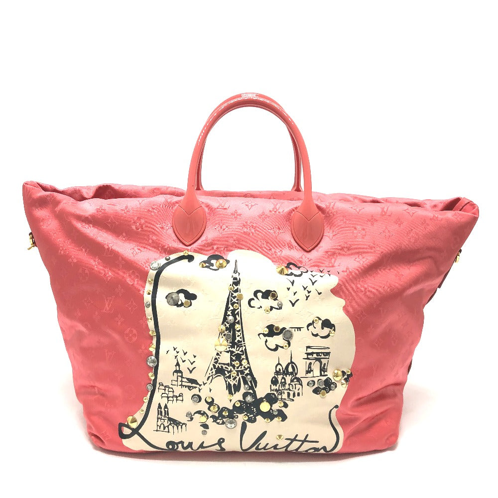 Louis Vuitton M94090 cruise line Cava Nouvelle Monogram Nylon Pink Tote Bag