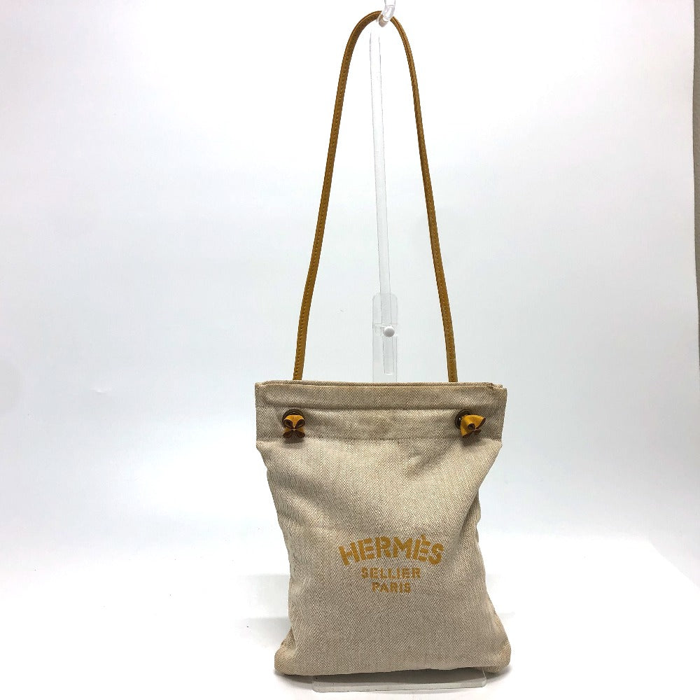 Shoulder Bag Towal Chevron Aline Pm Beige Logo