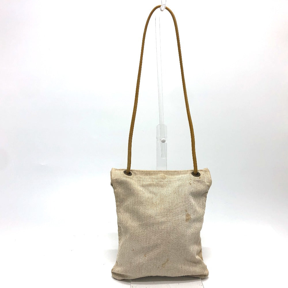 Shoulder Bag Towal Chevron Aline Pm Beige Logo