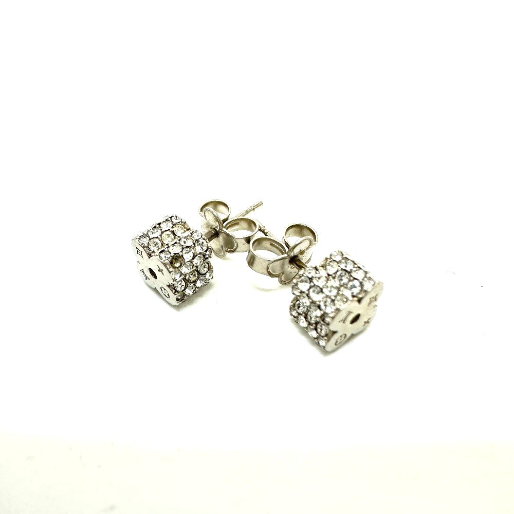 Louis Vuitton M64879 trass Stud Silver Jewelry
