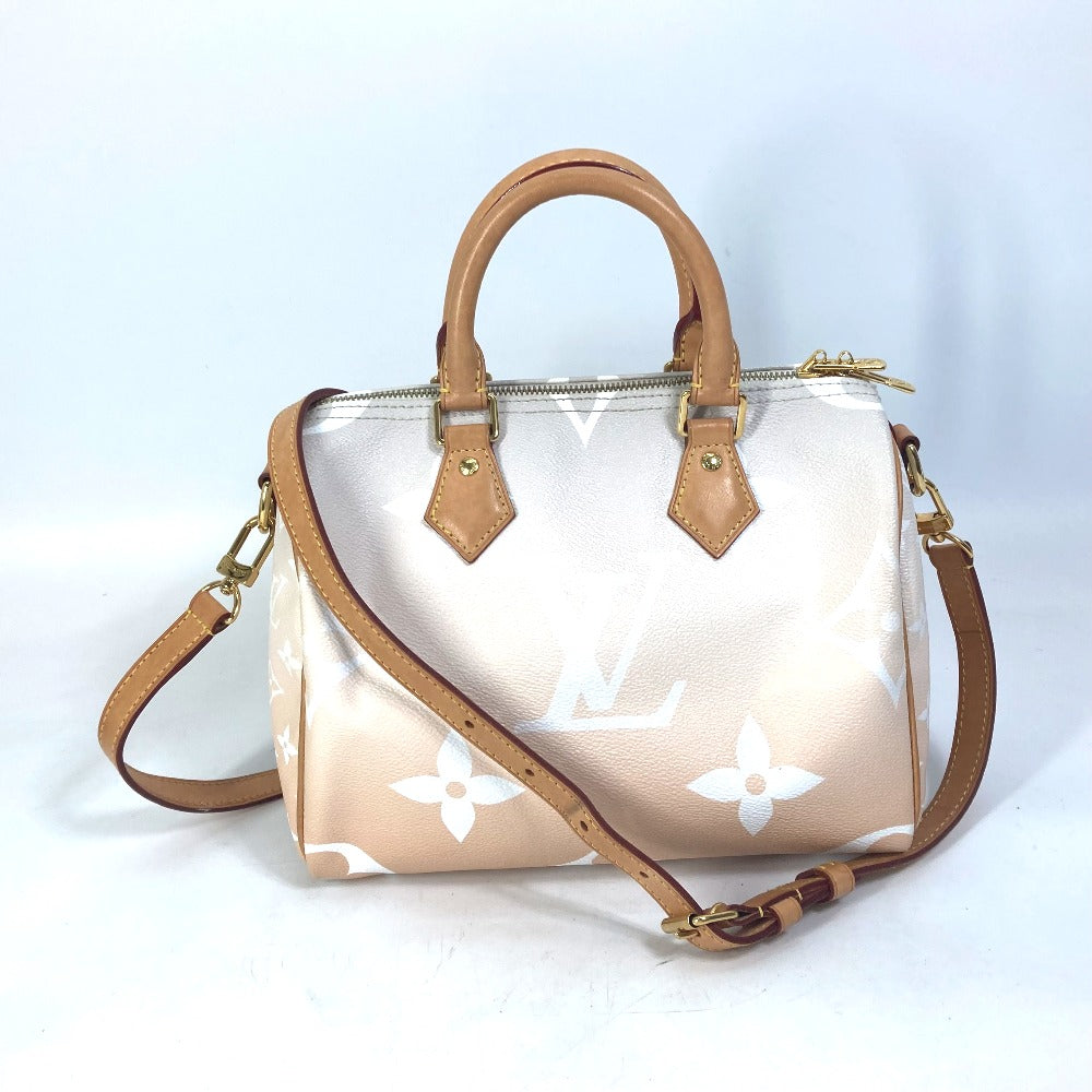 Louis Vuitton M45722 giant Gradient Speedy Monogram Canvas Orange Handbag