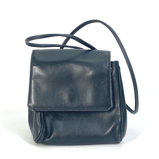 Dior Shoulder Bag Pochette Bag Purse Women Leather Black