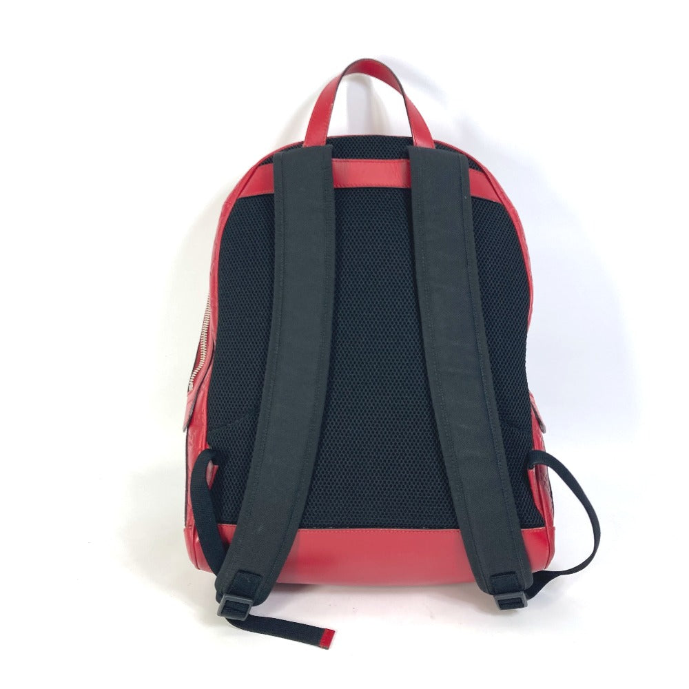 Gucci Backpack Sima Guccisima GG Leather Red