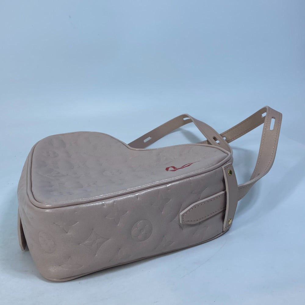 Louis Vuitton M58738 Sac Cool Fallen Love Monogram Leather Pink Shoulder Bag