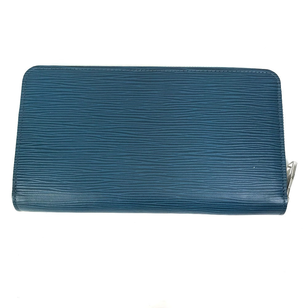 Louis Vuitton Long Purse M60619 Epi Leather Navy Wallet Case