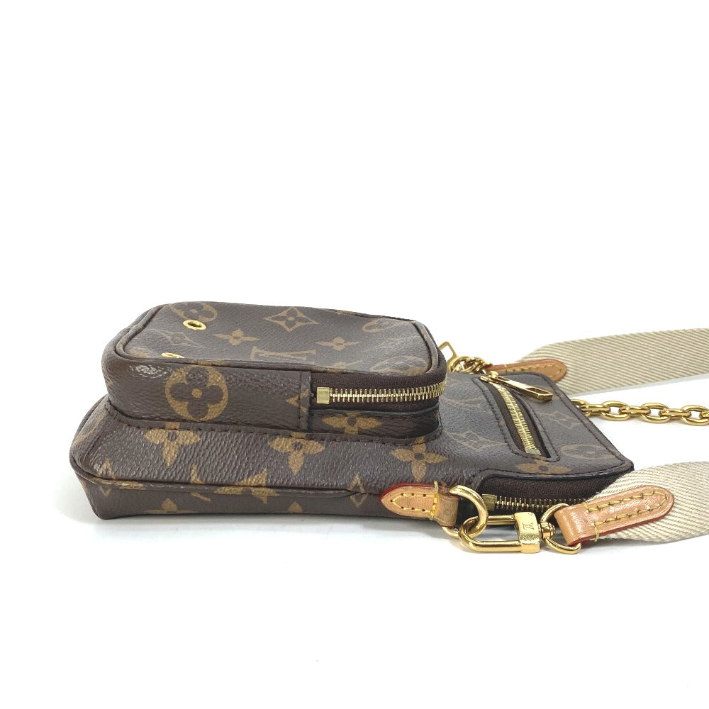 Louis Vuitton M80746 Utility Monogram Canvas Brown Crossbody Bag