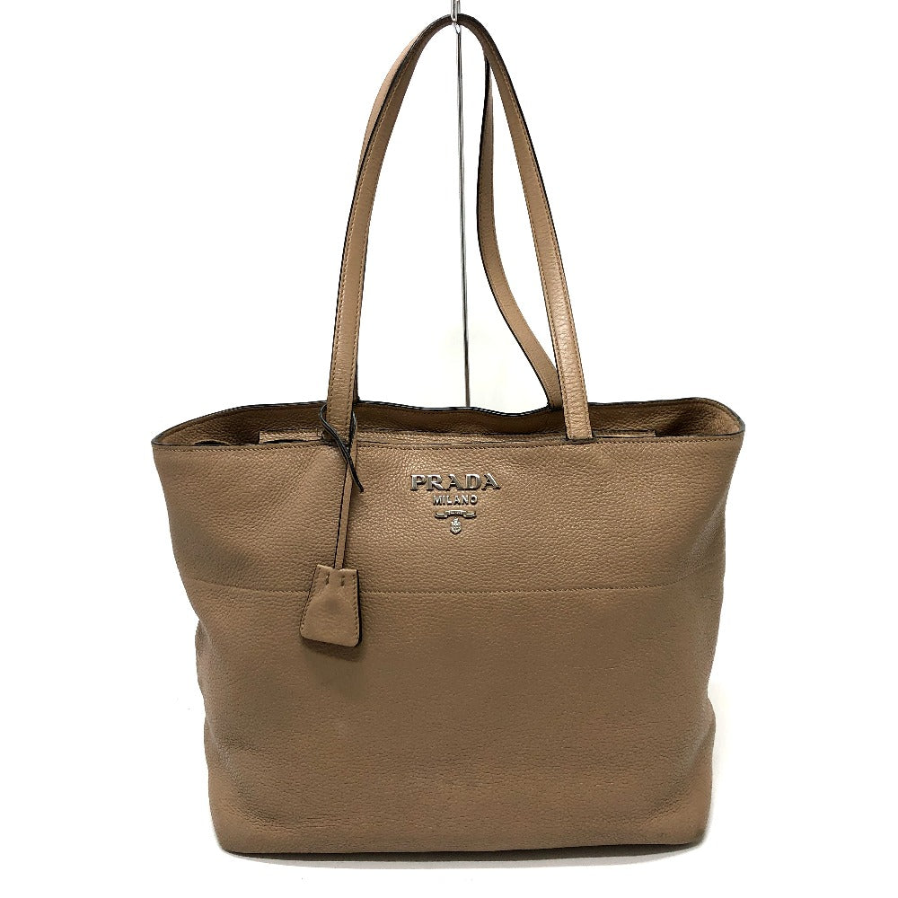 Tote Bag Women Leather Beige