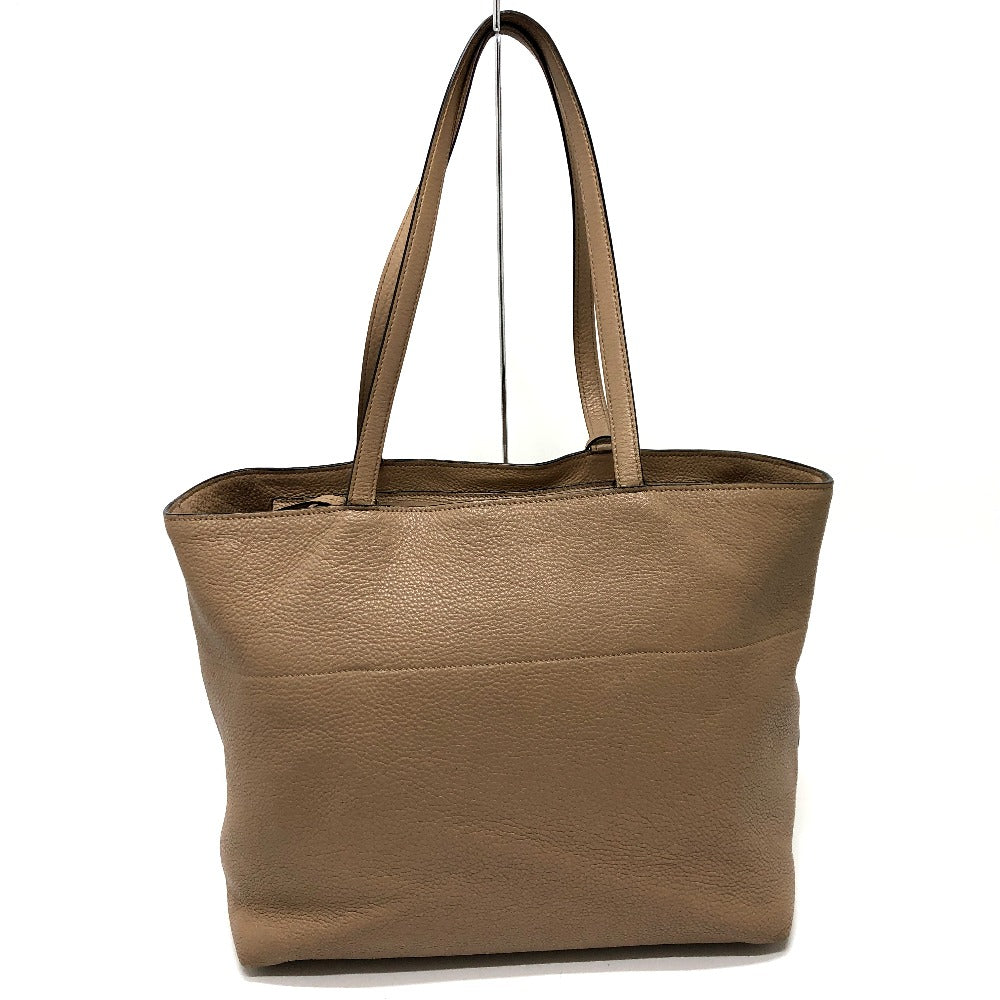 Tote Bag Women Leather Beige