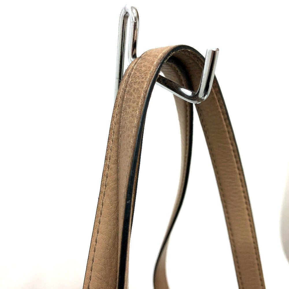 Tote Bag Women Leather Beige