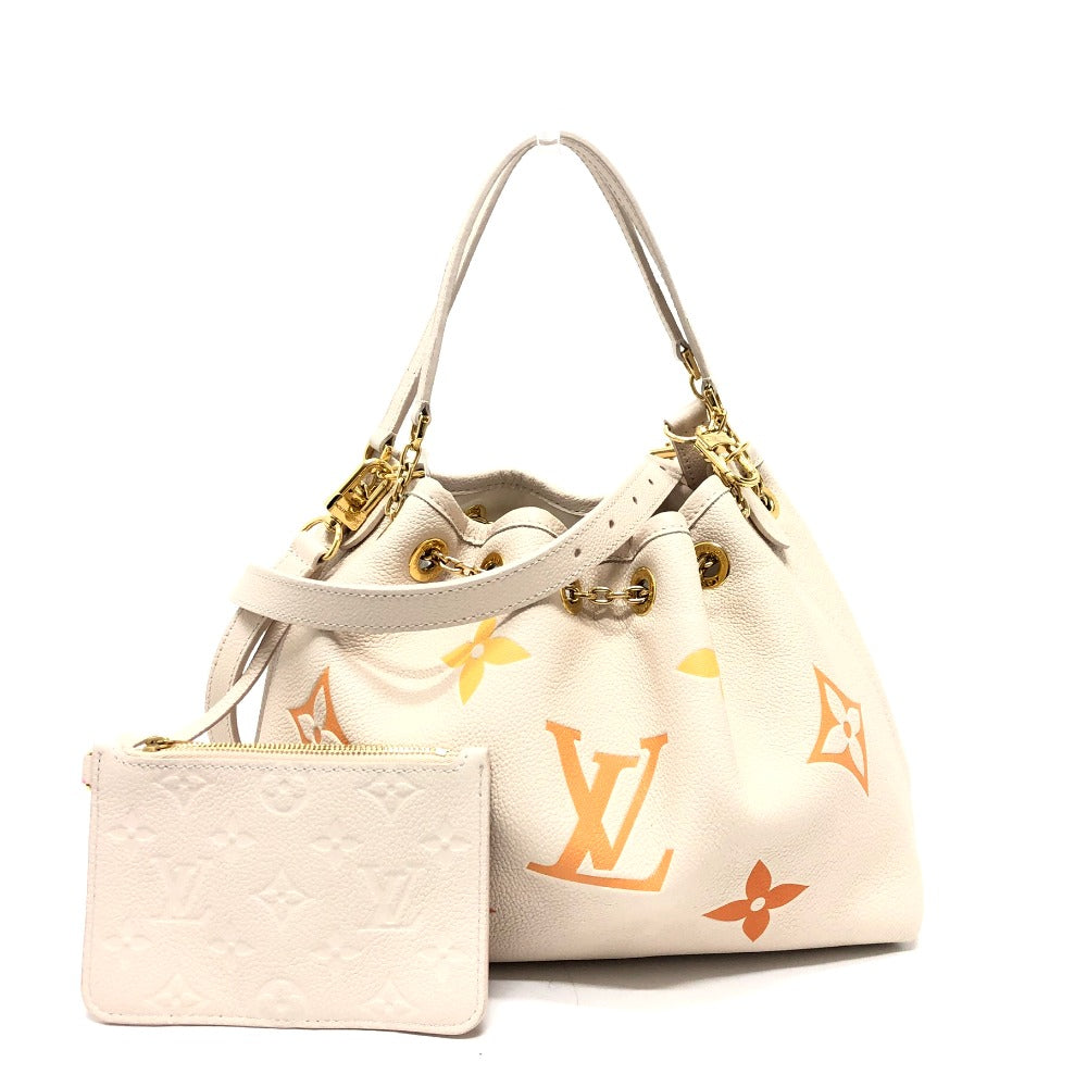 Louis Vuitton M46545 Ann Platt Ann Platt Monogram Leather Beige Handbag