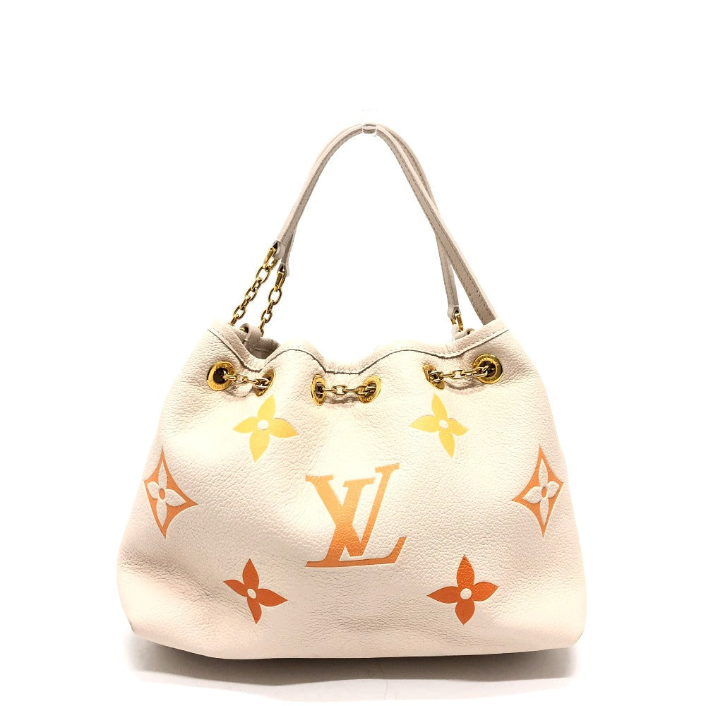 Louis Vuitton M46545 Ann Platt Ann Platt Monogram Leather Beige Handbag