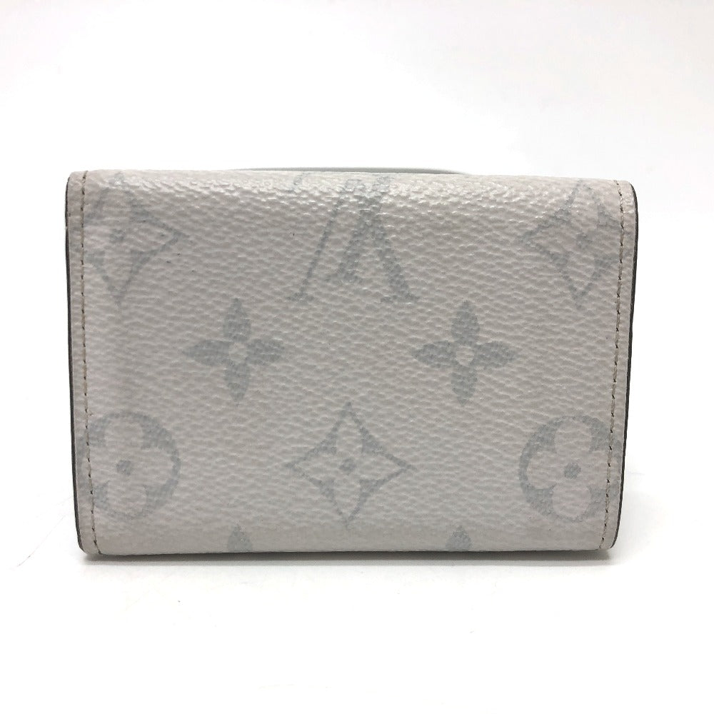 Louis Vuitton Trifold M67621 Tiger Lama This Monogram Canvas White Wallet Case