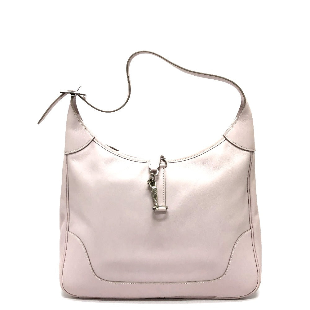 Hermes Shoulder Bag Vaux Swift Trim Pink
