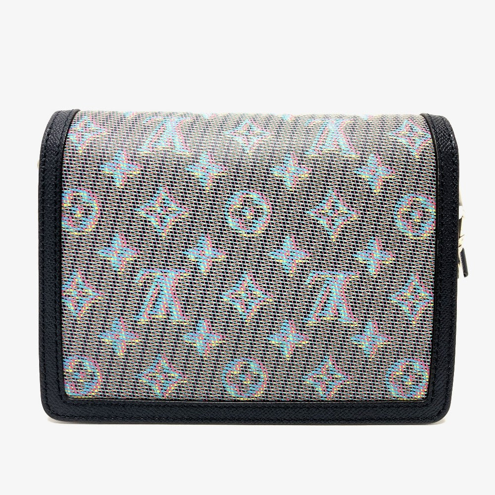 Louis Vuitton M55454 pop Daufine Leather Blue Mini Shoulder Bag