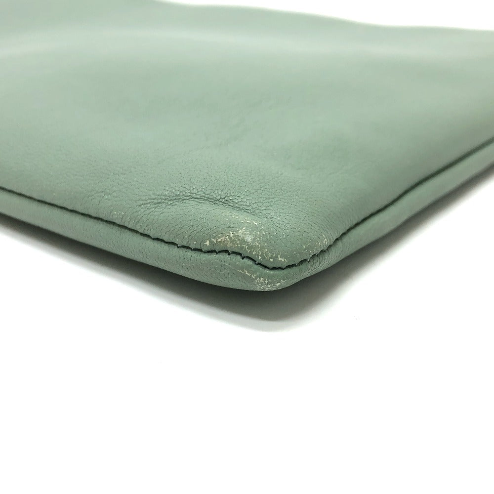 Clutch Bag Type Business Bag Women Leather Green